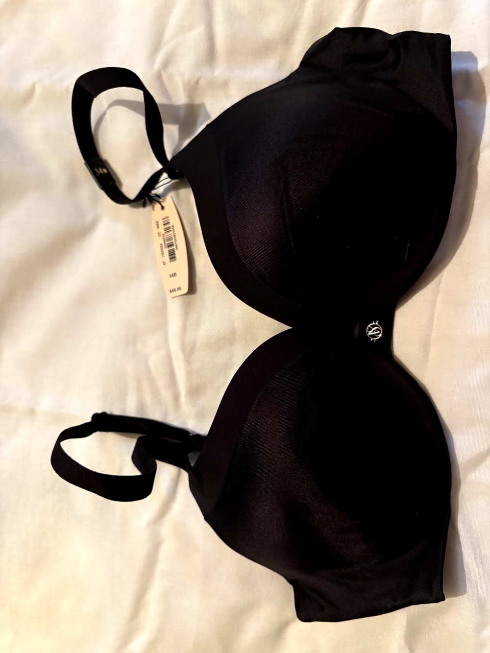 Victoria's Secret Black Seamless T-Shirt Bra
